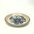 Graphic Floral Blue & White Wall Plate Curation - Group of 9 For Sale - Image 4 of 12