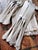 1910s Antique Silver Plated Fish Service From Grand Hotel Ligure in Turin Italy - Set of 21 For Sale - Image 5 of 7