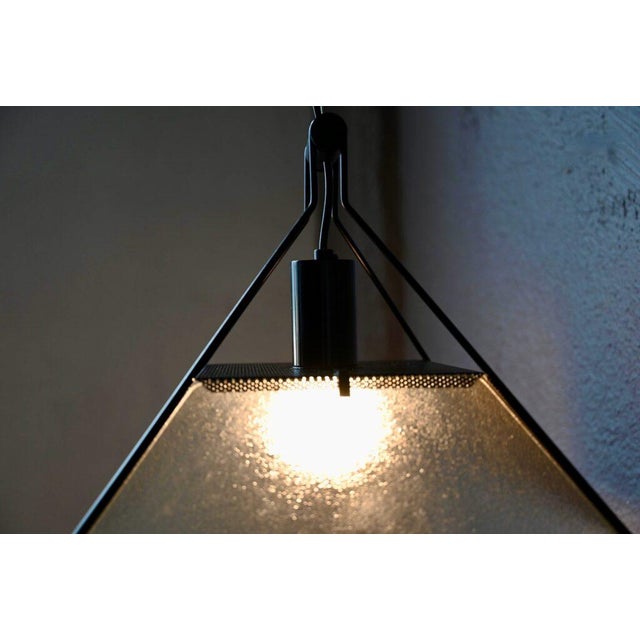 Trapezio Pendant Lamp by Salvati & Tresoldi for Luci, 1980s For Sale - Image 9 of 18