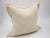 A pair of 20x20 pillows made from antique Belgian linen. A large flange finish with down fill. Button closure on the reverse.