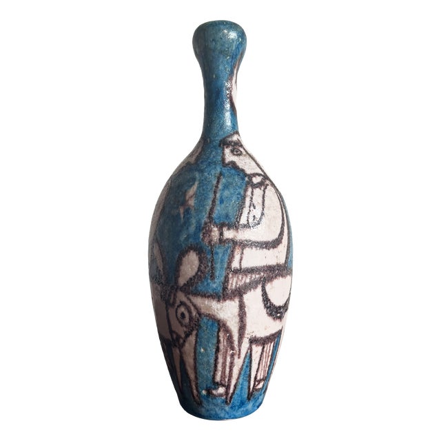 Stoneware Vase from Guido Gambone, Italy, 1950 For Sale