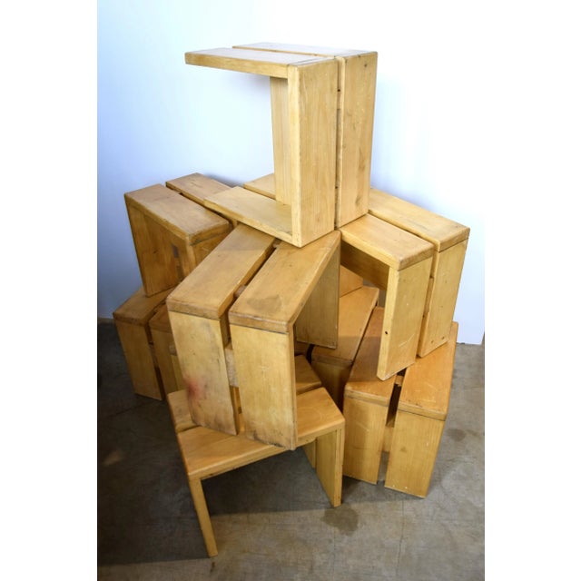 Les Arcs Stools by Charlotte Perriand, Set of 9 For Sale - Image 12 of 18
