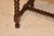 Brown 19th Century English Oak Bench With Arms For Sale - Image 8 of 8