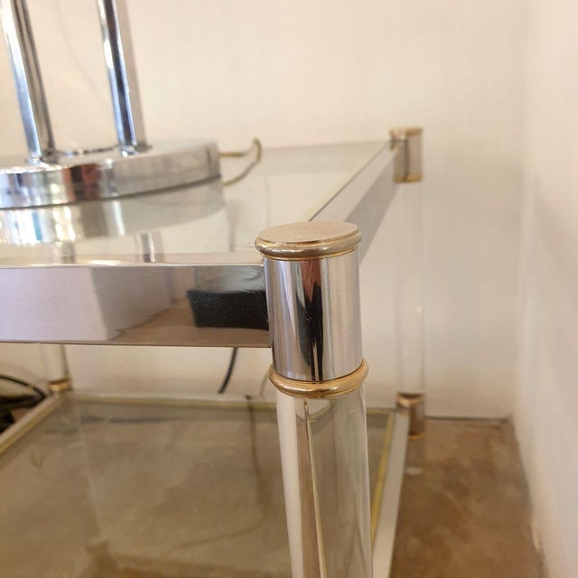 Mid Century Modern Coffee Table, Maison Jansen Style For Sale In Dallas - Image 6 of 11