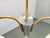 Metal Art Deco Chandelier in Marble, Glass, Brass & Chrome, 1930s For Sale - Image 7 of 14