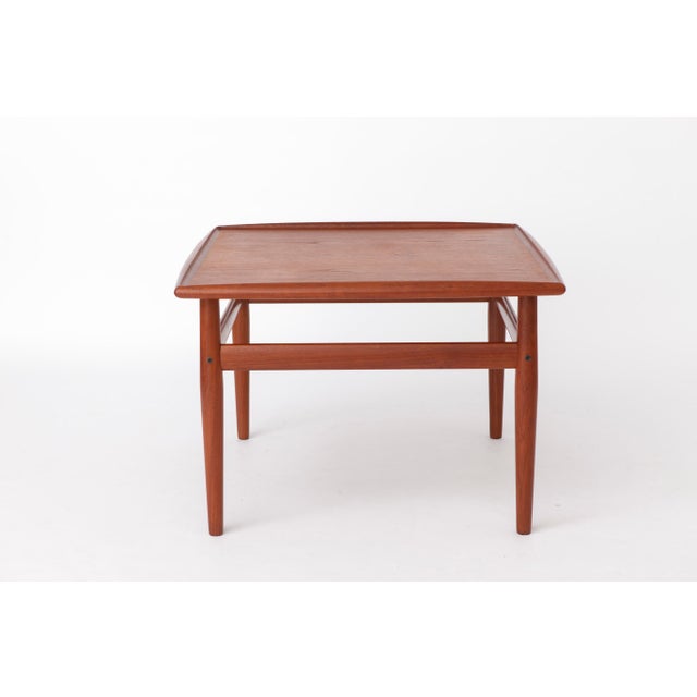 Mid-Century Modern Danish Teak Side Table by Grete Jalk for Glostrup, 1960s For Sale - Image 12 of 12