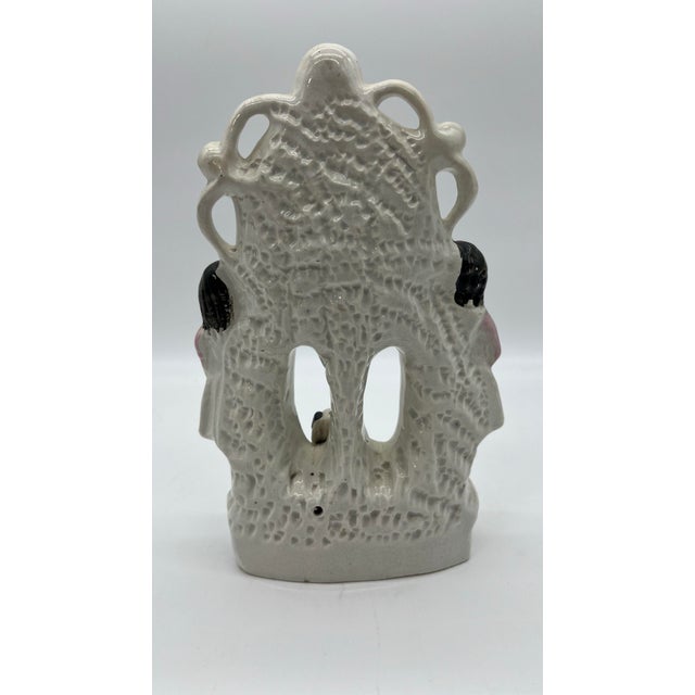 Mid 19th Century Antique English Staffordshire Watch Figure Circa 1860's For Sale - Image 5 of 12