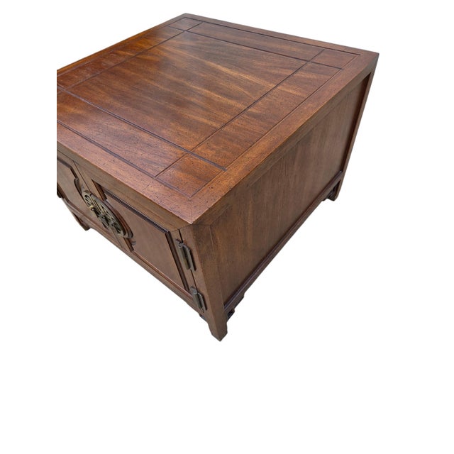 Vintage Century Furniture End Table Commode Raymond K Sabota Cathay Collection For Sale - Image 9 of 18