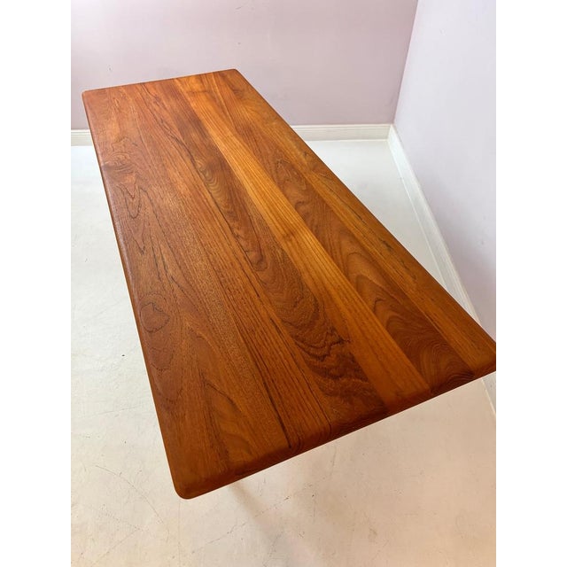 Teak Coffee Table by Niels Bach For Sale - Image 3 of 11