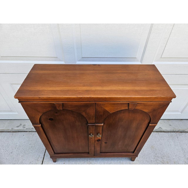 Wood Pine Shop Original Hallway Cabinet For Sale - Image 7 of 12
