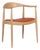 JH503 The Chair in Oak and Leather Hans J. Wegner for PP Møbler, 1960s For Sale