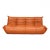 Animal Skin Togo 3-Seater Sofa in Cognac Classic Leather by Michel Ducaroy for Ligne Roset, 1970s For Sale - Image 7 of 7