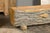 Rustic Pair of Faux Bois Midcentury Trough Shaped Concrete Planters, circa 1930 For Sale - Image 11 of 12