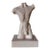 1980s Vintage Margos Male Nude Torso Figurative Ceramic Sculpture For Sale