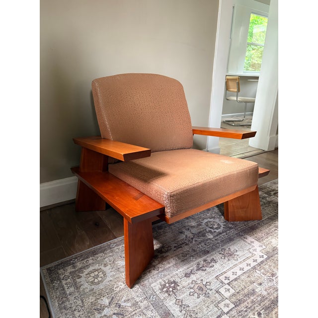 Mid-Century Modern Thomas Moser Edo Lounge Chair Circa 2006 For Sale - Image 3 of 6