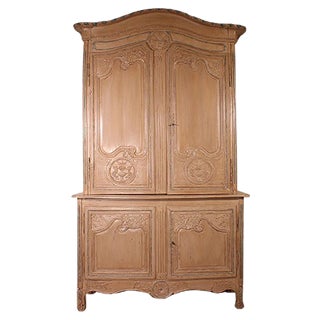 Antique French Polychrome Buffet For Sale