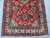 Persian Red Persian Karaja Medallion Hand-Knotted Wool Rug - 4'0" X 7'2" For Sale - Image 3 of 12