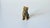 Chestnut Early Fabergé Tiger's Eye Cat With Diamond Gold Collar & Sapphire Eyes, c.1880 For Sale - Image 8 of 16