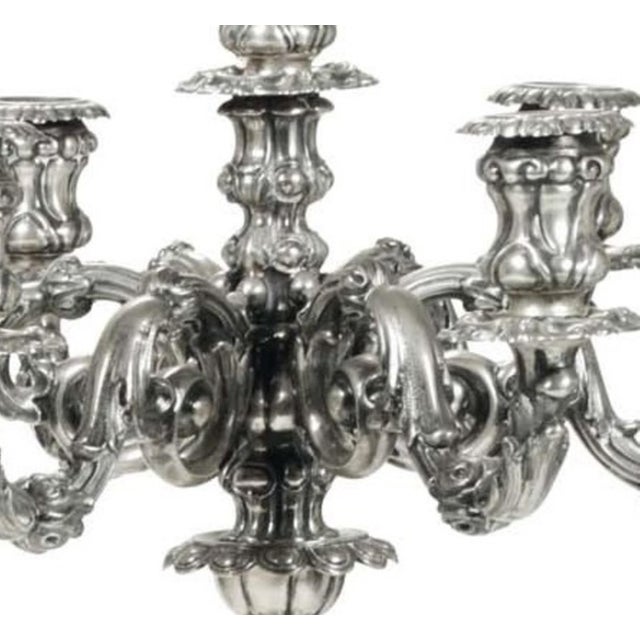 h.: 60 cm.(23,6 In.). Weight : 6000 Gr.(13,23 Lb) Realized between 1935 and 1940 by silversmith Genazzi-Milano. Please...