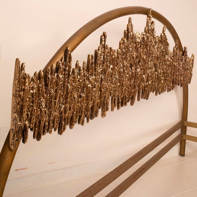 Ultrabronzo99 Series Aurora Bed by Luciano Frigerio for Frigerio di Desio, 1970s For Sale - Image 18 of 18