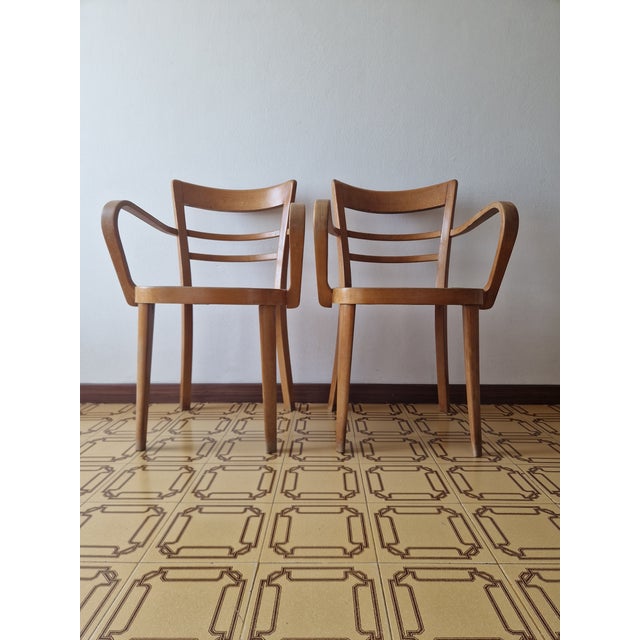 Vintage Armchairs from ARC Vimercate, Milan, 1950s, Set of 2 For Sale - Image 9 of 17