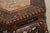 Chinese Antique Hexagonal Carved Plant Stand With Inlaid Marble Top For Sale In Philadelphia - Image 6 of 13