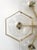 Transparent 21st Century Hive Satin Brass Clear Murano Flush Mount by Fabio LTD For Sale - Image 8 of 9
