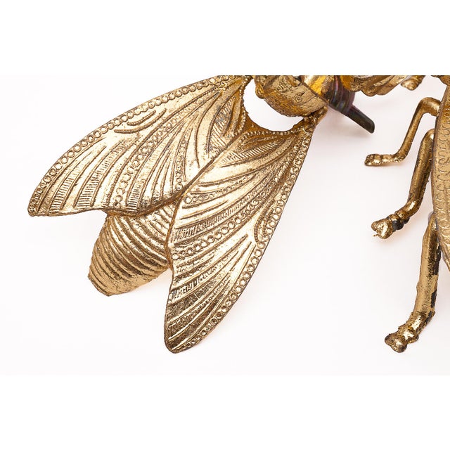 Gold Leaf Gilded Fly Ashtrays, 1930s, Set of 3 For Sale - Image 6 of 9