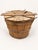 Wood Early 20th-Century F. E. Prince Co. Texas Half-Bushel Wooden Produce Basket For Sale - Image 7 of 10