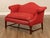 Georgian Style Upholstered Mahogany Loveseat For Sale - Image 18 of 18