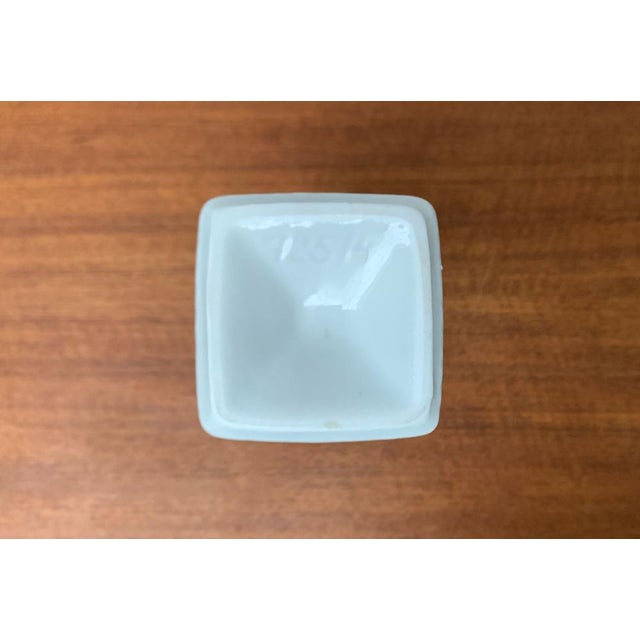 Vintage German White Porcelain Vase from KPM Royal Porzellan, 1970s For Sale - Image 12 of 15