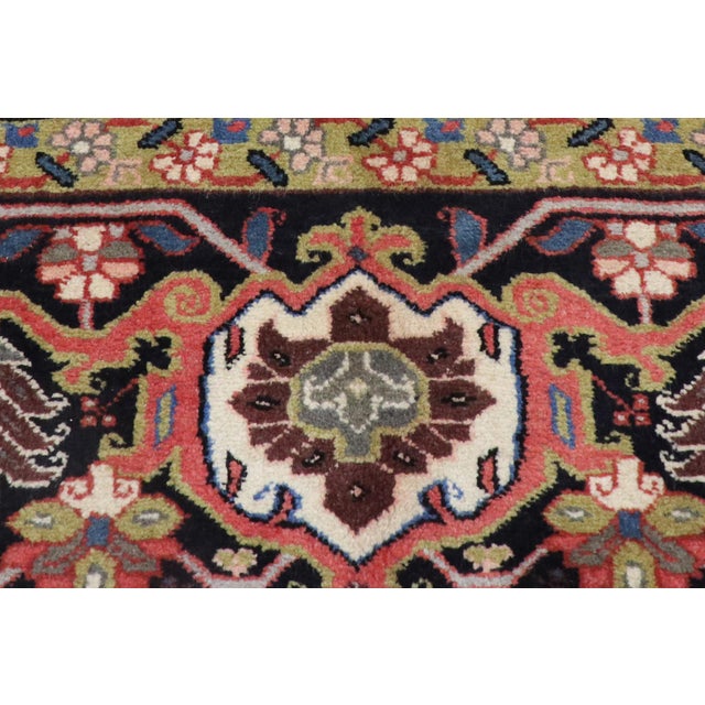Vintage Persian Heriz Rug - 12'09 X 19'05 For Sale - Image 12 of 12