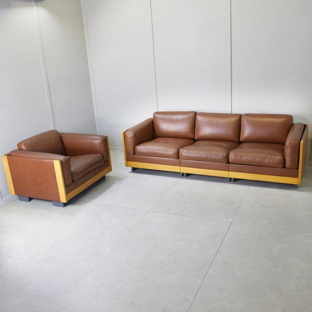 920 Armchair in Cognac Leather by Afra & Tobia Scarpa for Cassina, 1970s For Sale - Image 10 of 11