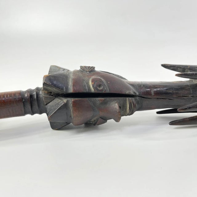 Early 20th Century Early 20th Century Pende Staff MATTER COLLECTION For Sale - Image 5 of 8