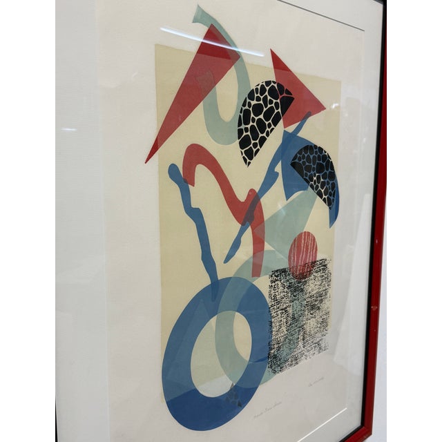 1990s Rita Schwartz Mardi Gras Series Lithograph on Paper - 1 of 2 Available For Sale - Image 5 of 13