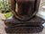 Vintage Hand Carved Wooden Buddha Statue Sculpture Meditation Figure 14” Thai For Sale - Image 9 of 12