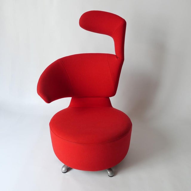 Mid-Century Modern Canta Swivel Chair by Toshiyuki Kita for Cassina, 2010s For Sale - Image 3 of 15