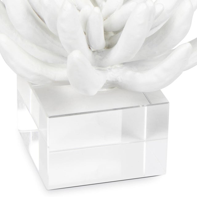 Regina Andrew Succulent Resin Sculpture 2 For Sale - Image 4 of 6