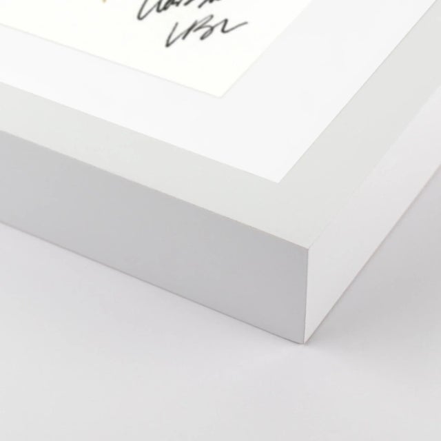 Not Yet Made - Made To Order Mushroom by Lia Burke Libaire in White Frame, XS Art Prints, Set of 4 For Sale - Image 5 of 6