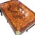 French 1900s Victorian Rosewood Game Table With Floral Inlay, Brass Details, Expandable, Original Condition For Sale - Image 3 of 10