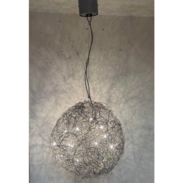 Fil De Fer Suspension by Enzo Catellani for Catellani & Smith, 1990s For Sale - Image 3 of 7