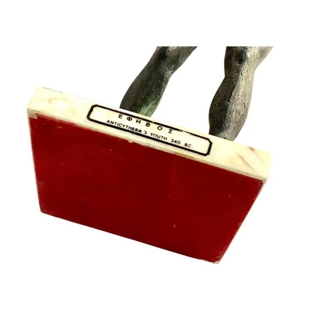 Bronze Sculpture of Antikythera Youth For Sale - Image 9 of 10