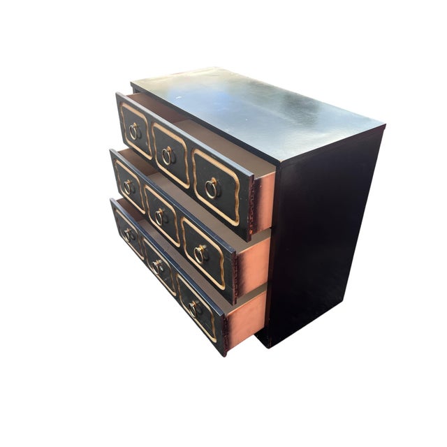 Mid 20th Century Dorothy Draper Style Dresser Chest For Sale - Image 10 of 12