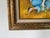 1970s Vintage E. Weight Portrait of a Girl in Landscape Oil on Canvas Painting, Framed For Sale - Image 11 of 12