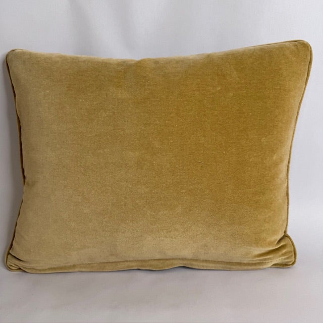 Authentic Chelsea Textiles decorative pillow featuring a richly detailed wine bottle and vintage label needlepoint motif....