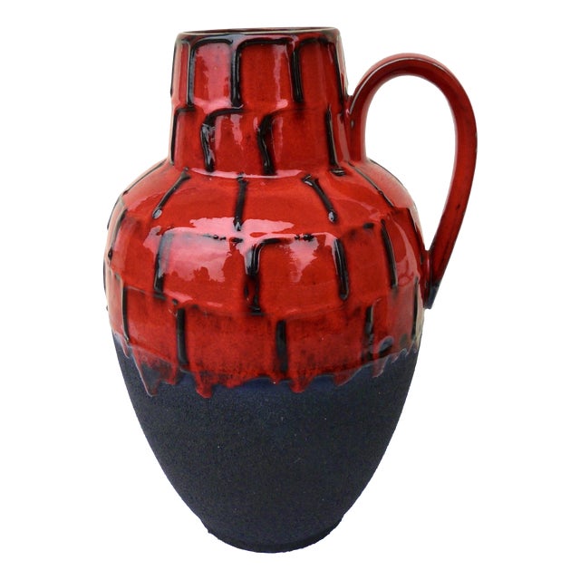 Lava Ceramic Vase by Heinz Siery for Carstens Tönnieshof, 1960s For Sale