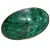 Vintage Malachite and Brass Bowl, 1960s For Sale - Image 9 of 9