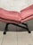 Relaxation Lounge Chair in Red Alcantara from Cinova, 1980s For Sale - Image 13 of 18