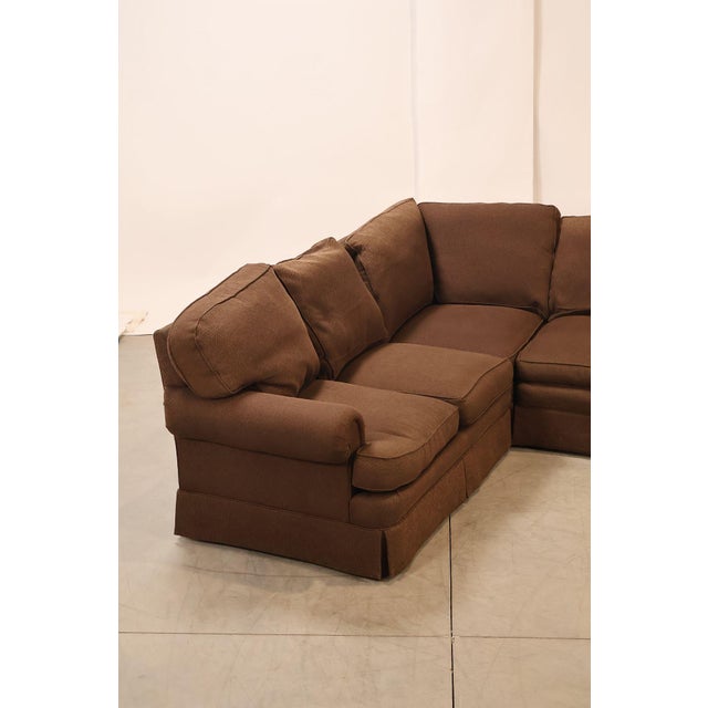 2000 - 2009 Sherrill Furniture Left-Facing Sectional Sofa For Sale - Image 5 of 18