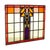 Art Deco Amsterdam School Stained Glass Window, 1930s For Sale - Image 3 of 16